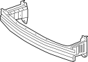Image of Bumper Impact Bar (Upper) image for your 2011 TOYOTA PRIUS