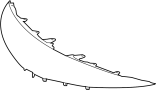 Image of Grille Molding (Front, Rear, Upper, Lower) image for your 2023 Toyota Sequoia  Capstone Sport Utility 