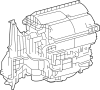 Image of HVAC Blower Case Assembly image for your 2009 Toyota Highlander   