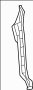 Image of Fender Insulator (Front, Rear) image for your 2020 Toyota Prius  Technology Hatchback 
