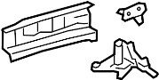 View Rail. (Front, Upper, Lower) Full-Sized Product Image
