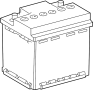 Image of BATTERY.  Part listed is a Toyota. image for your 2019 TOYOTA RAV4