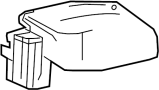 Image of Drive Motor Battery Compartment Cooling Fan Duct image for your 2009 TOYOTA PRIUS