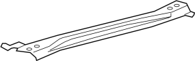 Image of Suspension Crossmember Reinforcement (Rear) image for your 2010 Toyota 4Runner   