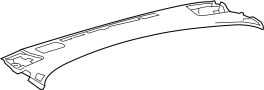 Image of Instrument Panel Trim Panel (Upper) image for your 1997 Toyota 4Runner 3.4L V6 M/T RWD SR5 Sport Utility 