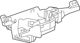 Image of Interior Rear View Mirror Cover (Lower) image for your 2021 Toyota Prius   