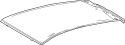 Image of Roof Panel image for your 2020 Toyota Prius   