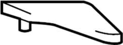 Image of Roof Molding image for your 2013 Toyota FJ Cruiser 4.0L V6 M/T 4WD Base Sport Utility 