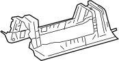 Image of Support. Panel. (Front, Upper, Lower). Floor Support. Sheet. image for your 2019 TOYOTA PRIUS LE Hatchback