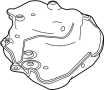 Image of Fuel Tank Shield image for your 2021 TOYOTA PRIUS