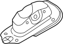 View Arm. Bracket. Cover. (Rear) Full-Sized Product Image