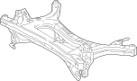 Image of Suspension Subframe Crossmember (Rear) image for your 2000 Toyota RAV4   