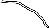 Image of Liftgate Washer Hose (Rear) image for your 2020 Toyota Prius   