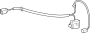 Image of Fog Light Wiring Harness image for your 1990 TOYOTA COROLLA