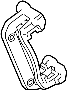 View Disc Brake Caliper Bracket (Rear) Full-Sized Product Image 1 of 3