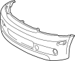 Image of COVER, FRONT BUMPER image for your 2008 TOYOTA YARIS HATCHBACK 5-DOOR, STANDARD