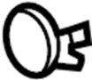 Image of COVER, FRONT BUMPER HOLE image for your 2008 TOYOTA YARIS HATCHBACK 5-DOOR, STANDARD