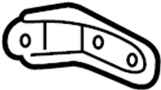Image of Seat Hinge (Rear, Lower) image for your 2011 TOYOTA RAV4