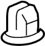 View Grommet. Cover. Nut. (Front, Rear, Upper, Lower) Full-Sized Product Image