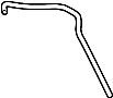 View Hose. Washer. (Rear) Full-Sized Product Image