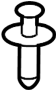 Image of Bumper Cover Retainer image
