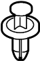 Image of Clip. (Rear, Lower). A Clip which helps. image for your 2018 TOYOTA PRIUS