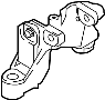 Image of Manual Transmission Mount Bracket image for your 2010 TOYOTA YARIS