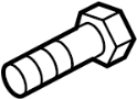 View Steering Knuckle Bolt Full-Sized Product Image 1 of 2