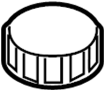 View Brake Master Cylinder Reservoir Cap Full-Sized Product Image 1 of 2