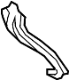 Image of Quarter Panel Extension (Rear, Upper, Lower) image for your 2004 Toyota RAV4   