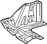 View Radiator Support Splash Shield (Front) Full-Sized Product Image 1 of 3