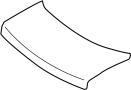 Image of Hood Panel image for your 2024 Toyota Sienna   