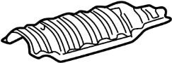 Image of Floor Pan Heat Shield (Front) image for your Toyota