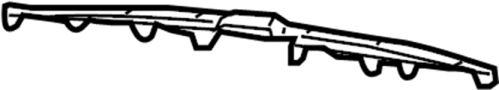 View Windshield Wiper Blade (Left, Front) Full-Sized Product Image 1 of 3