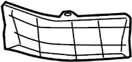 Image of Bumper Step Pad (Rear) image for your 2010 Toyota Yaris   