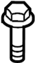 View Bolt. Headlight. (Upper) Full-Sized Product Image