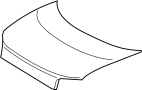 Image of HOOD SUB-ASSY image for your TOYOTA GR Corolla
