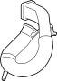 Image of INLET, AIR CLEANER, NO.2 image for your 2010 TOYOTA VENZA