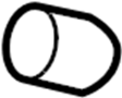 Image of Exhaust Tail Pipe Tip image for your 2012 Toyota Sienna   