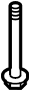View Bolt. Suspension. Crossmember. Mount. (Front, Rear, Upper) Full-Sized Product Image
