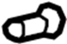 Image of Clip. Insulator. (Rear). Cowl Insulator Clip. image for your 2016 TOYOTA TUNDRA