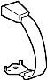 Image of Seat Belt Receptacle (Rear) image for your 2022 Toyota Tundra   