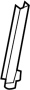 Image of Door Window Glass Surround Channel Bracket (Front) image for your 2014 Toyota Prius Plug-In   