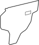 Image of Door Access Cover (Rear) image for your 2020 Toyota Highlander   