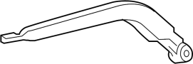 Image of Back Glass Wiper Arm (Rear) image for your 2022 Toyota RAV4  XLE Premium Sport Utility 