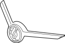 Image of Grille Molding (Rear, Upper, Lower) image for your 2023 Toyota Sequoia  Capstone Sport Utility 