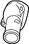 View Thermostat. Housing. Coolant. Inlet. Engine.  Full-Sized Product Image