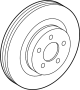 View Disc Brake Rotor (Front) Full-Sized Product Image