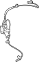 View ABS Wheel Speed Sensor (Left, Front) Full-Sized Product Image