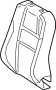 Image of Seat Back Cushion (Right, Front) image for your 2015 Toyota Prius c   